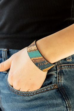 Cork Cuff Bracelet