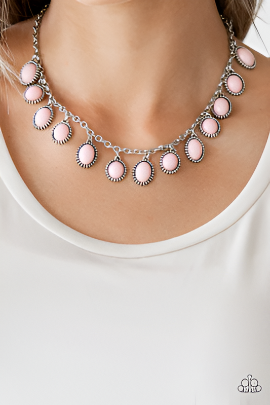 Pink Beads Necklace