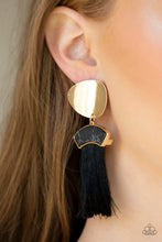 Black Thread Earrings