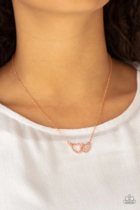 Copper Heart Necklace