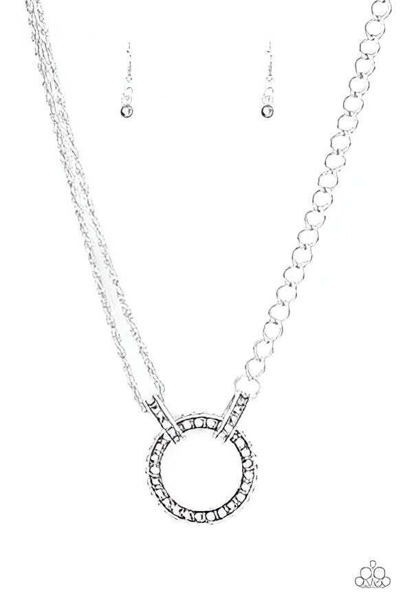 Rhinestone Pendant Necklace