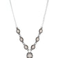 Gray Stone Necklace