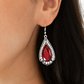 Red Gem Earrings