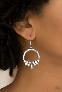 Rhinestone Hoop Earrings