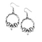 Rhinestone Hoop Earrings
