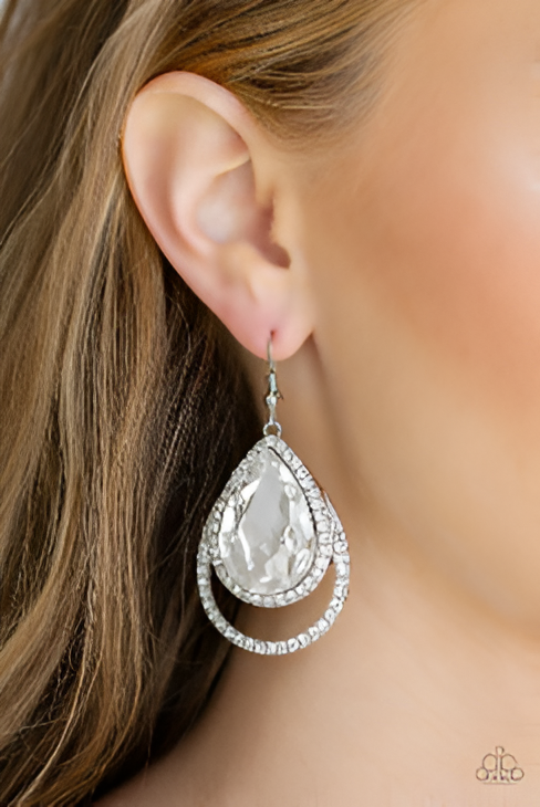 Oversized Gem Earrings