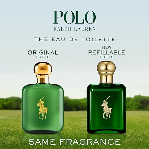 Ralph Lauren - Polo Eau de Toilette Men's Cologne Woody & Spicy With Pine Patchouli Leather and Tobacco Medium Intensity Fl Oz