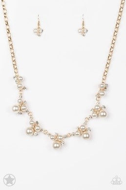 Pearl & Rhinestone Necklace