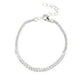 Silver Rhinestone Bracelet