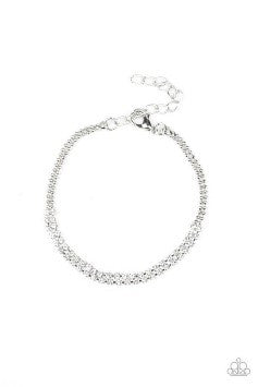 Silver Rhinestone Bracelet