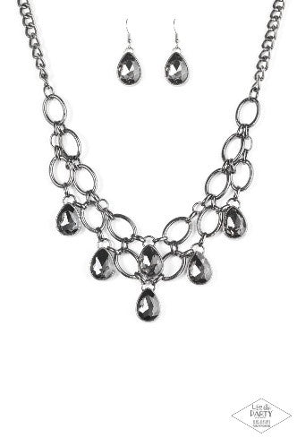 Gunmetal Chain Necklace
