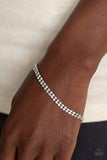 Silver Rhinestone Bracelet