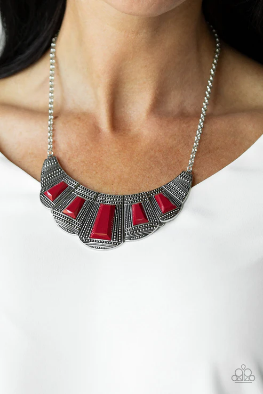 Red Beads Necklace