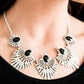 Black Rhinestone Necklace