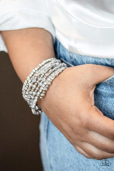 Silver Crystal Bracelet