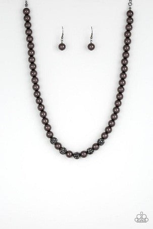 Glittery Hematite Necklace